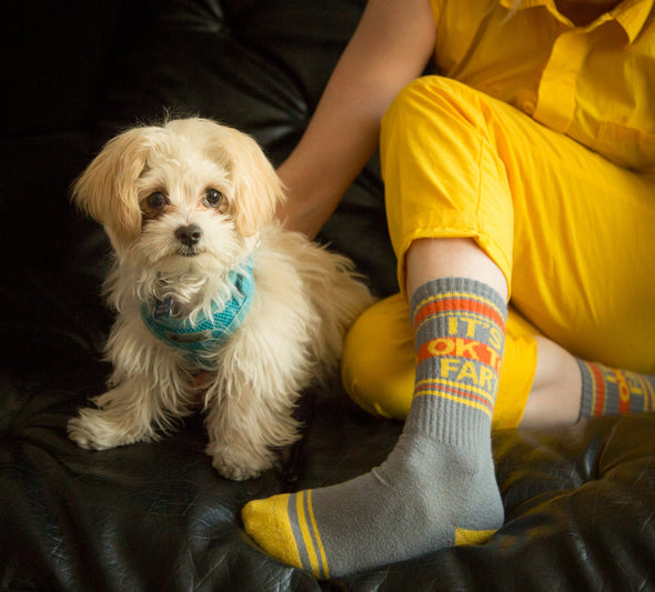 It's OK to fart Meias Unissexo | Unisex Socks - It´s Ok To Fart