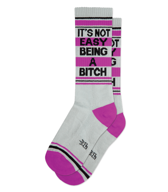 It's not easy being a Bitch! Meias Unissexo | Unisex Socks - It´s Not easy being a bitch