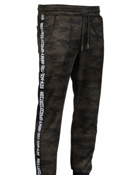 JOGGERS Mil - tec Black Camo - TugaSox Fitness Store