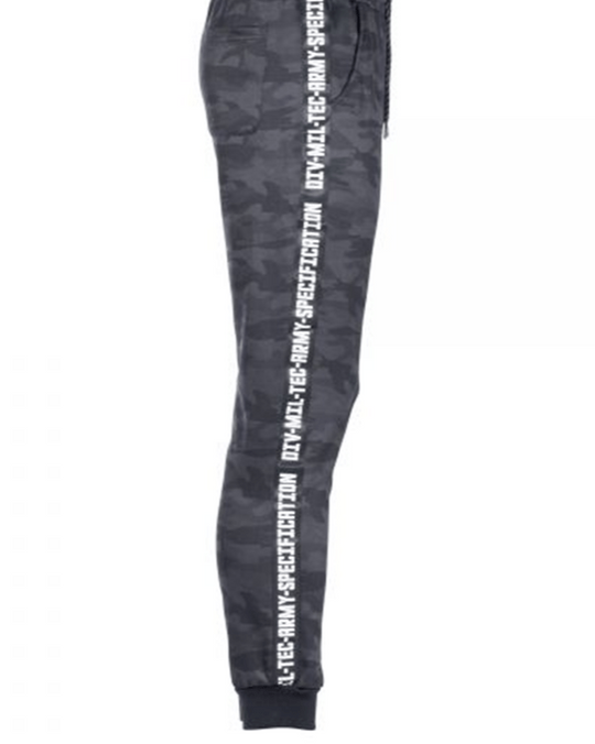 JOGGERS Mil - tec Black Camo - TugaSox Fitness Store