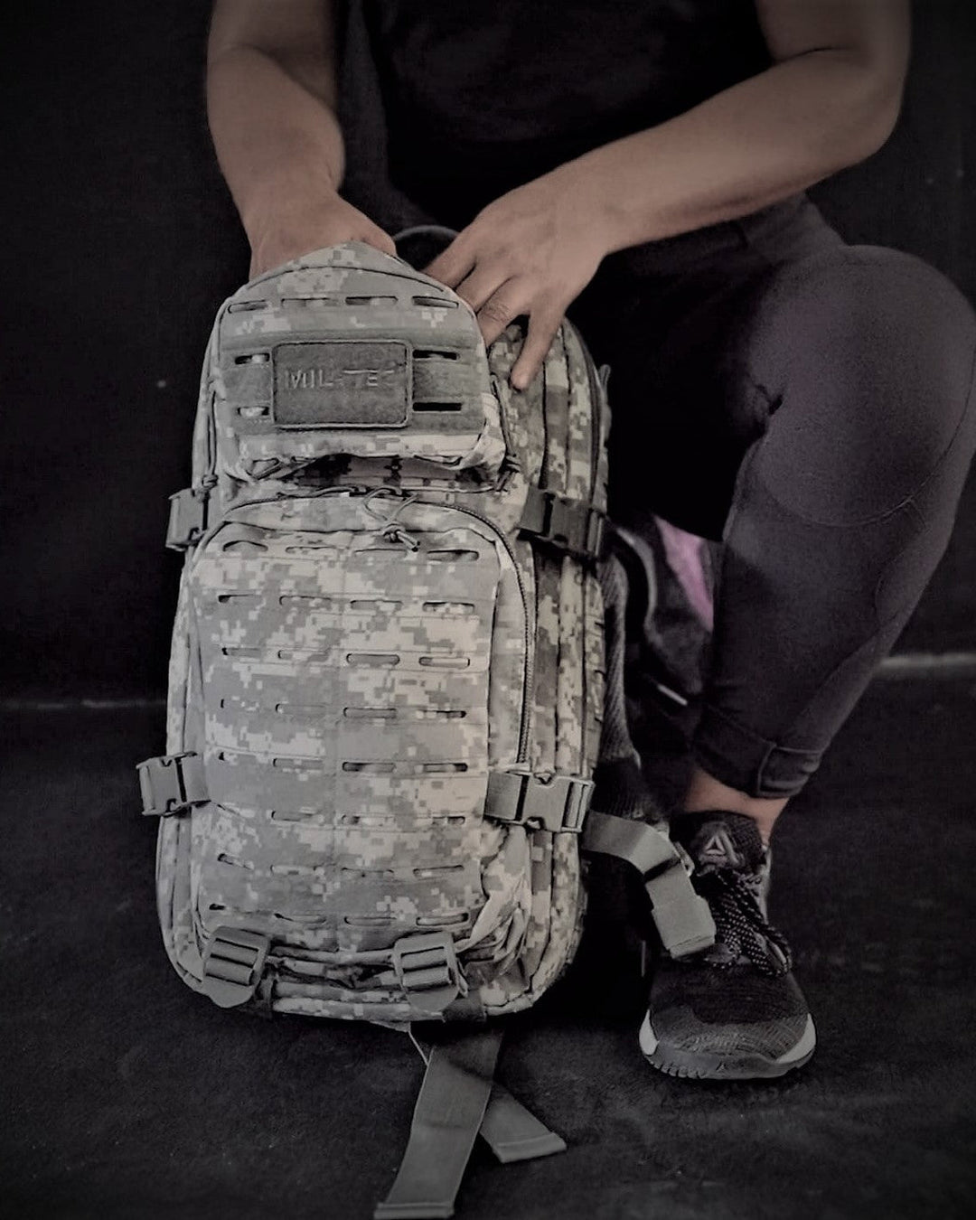 Mochila Mil - Tec 36 Litros AT DIGITAL Laser Cut - TugaSox Fitness Store