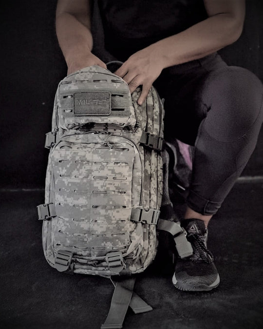 Mochila Mil - Tec 36 Litros AT DIGITAL Laser Cut - TugaSox Fitness Store