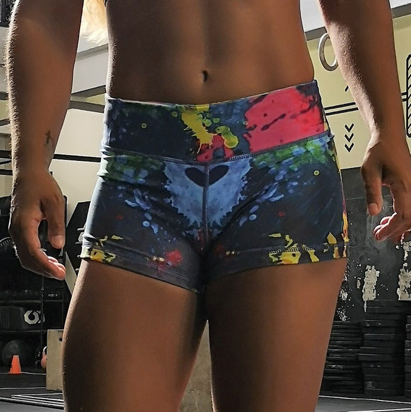 Oil Paint - Squat and Lift Shorts