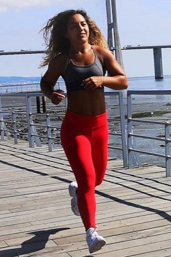 Performance Leggings - Red