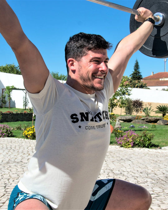 T-Shirt THE SNATCH DREAM | Butter Cream - TugaSox Fitness Store