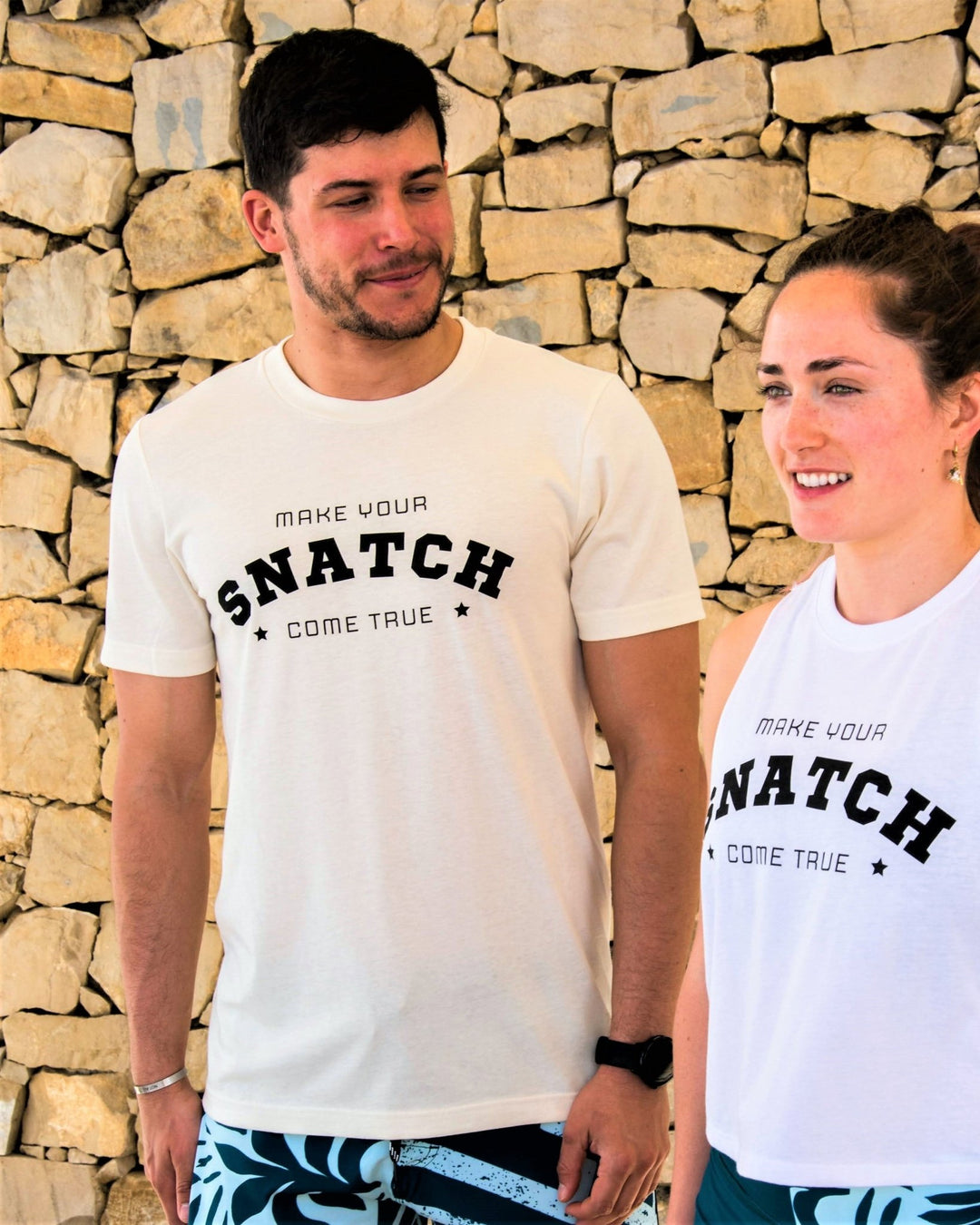T-Shirt THE SNATCH DREAM | Butter Cream - TugaSox Fitness Store