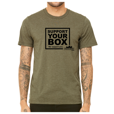 We Support You - T-Shirt Box Cidade Berço