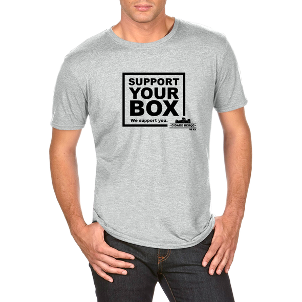 We Support You - T-Shirt Box Cidade Berço