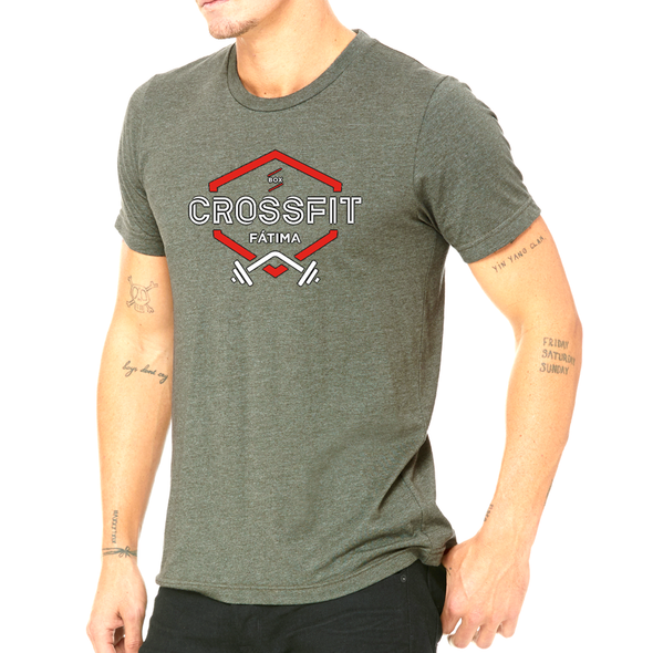 T-Shirt Masculina CrossFit Fátima | Men T-Shirt - CrossFit Fátima