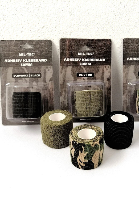 Tape auto-adesiva MIL-TEC - preto | Self-adhesive Mil-Tec BK