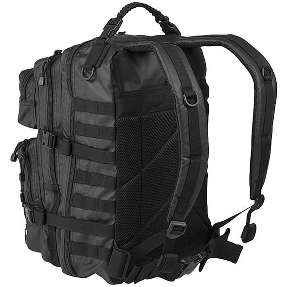 Mochila Mil-Tec Tactical Black Assault Pack 36L | Tactical Black Backpack Mil-Tec US Assault Pack Large