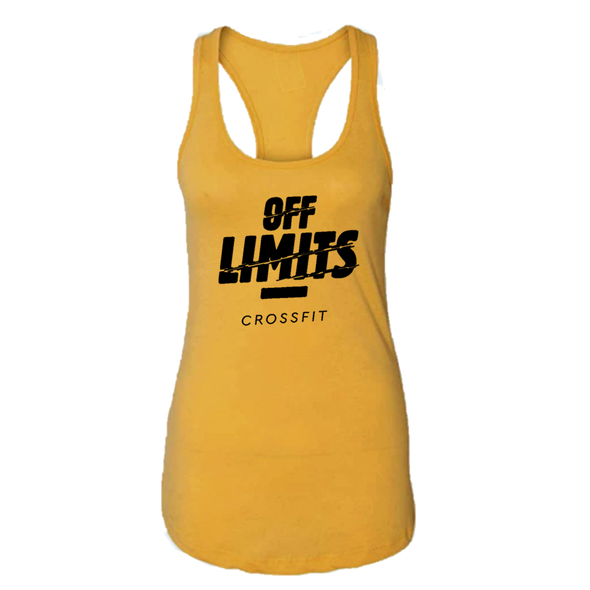Top Tank Off Limits CF Mostarda | Off Limits CF Racerback Tank - Mustard yellow