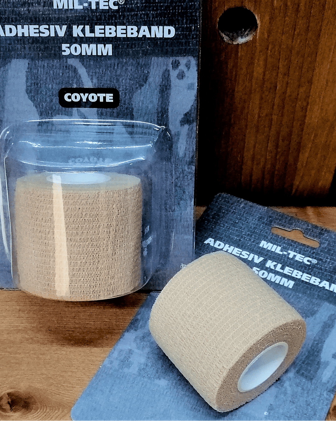 Tape MIL - TEC autoadesiva Coyote - TugaSox Fitness Store