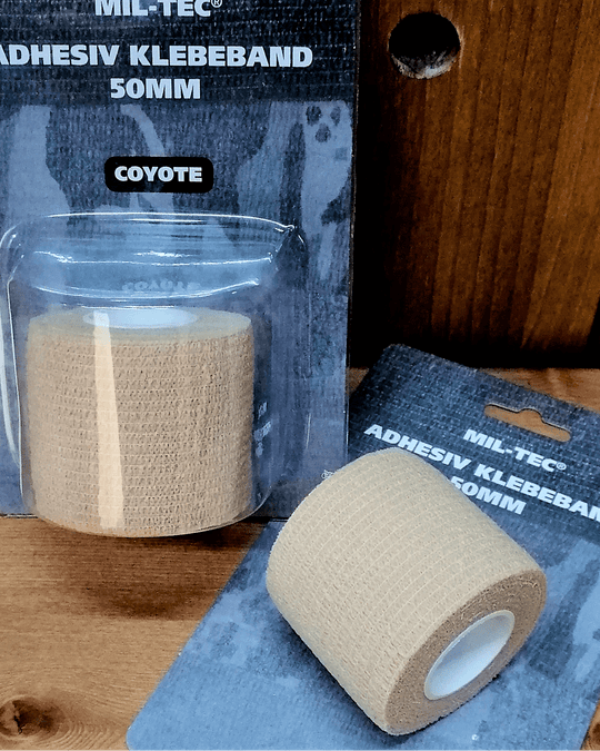 Tape MIL - TEC autoadesiva Coyote - TugaSox Fitness Store