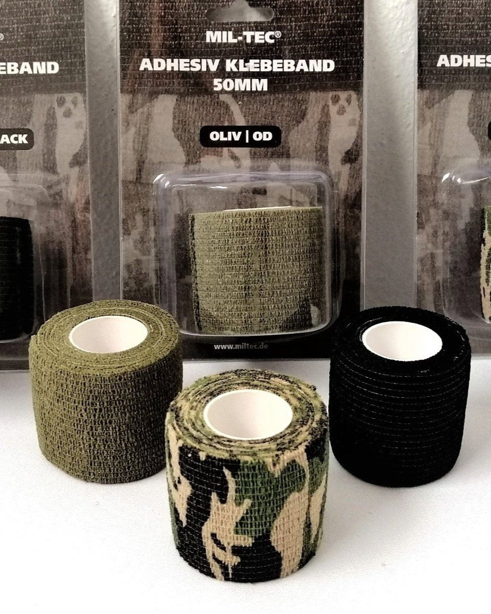 Tape MIL - TEC autoadesiva Olive Green - TugaSox Fitness Store