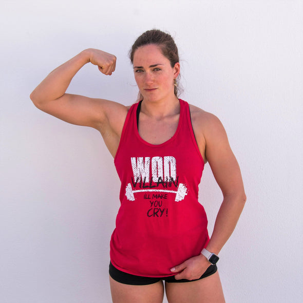 Wod Villain Tank - Ferrari red