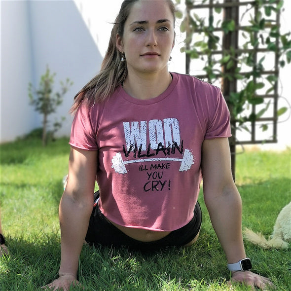 Wod Villain - Crop T-shirt