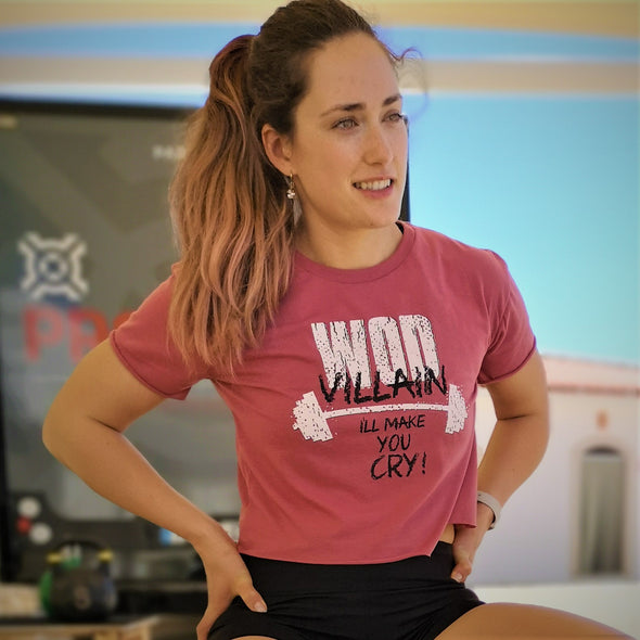 Wod Villain - Crop T-shirt